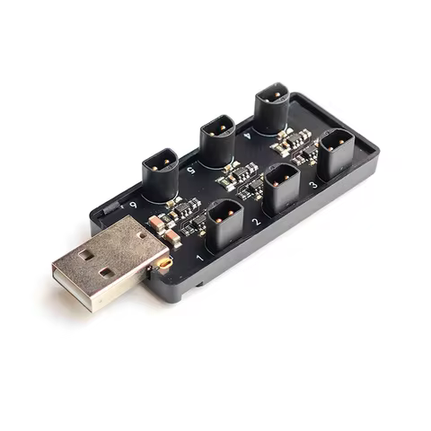 EMAX USA Official Tinyhawk Nanoscout & Tinyhawk Lite Spare Parts Pack - USB to 3.8V 1S Charger (EM2.