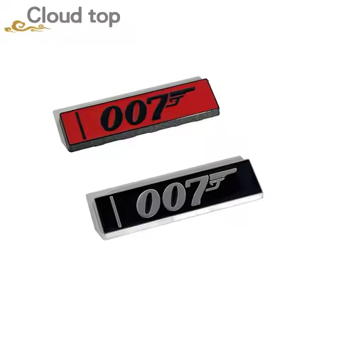 007 Rear Trunk Emblem Decal 007 Grill Emblem Stickers For Defender L663 TIGER EDITION Body Decoratio