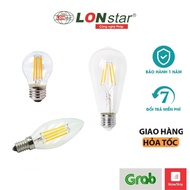 Edison bulb C35, ST64 bulb / led beard (candle bulb) 4w tail E14/E27 yellow light