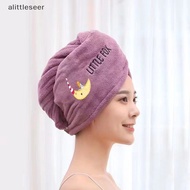 EE  Women Soft Microfiber Towels Shower Cap Towel Bath Hats for Women Dry Hair Cap Quick Drying Soft for Lady Turban Head Girl Towel n