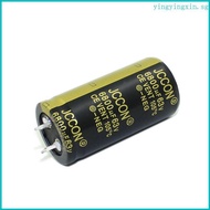 YIN Aluminium Electrolytic Capacitor Cylindrical Capacitor 63V 6800uF for Amplifier