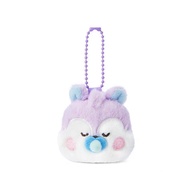New 8Cm Bt21 Popular Anime Kawaii Cooky Koya RJ Mini Plush Keychain Pendant Baby Pacifier Plush Doll