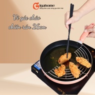 Grease Frying Pan Guard, GIGAHOME Stainless Steel Steamer Type 26cm - Convenient, Durable Kitchen Utensils 5133