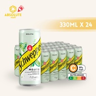 SCHWEPPES Mojito Europe 330ML X 24 (CAN)