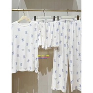 Gelato Pique Modal Fabric Koala Print Pajama Set for Autumn