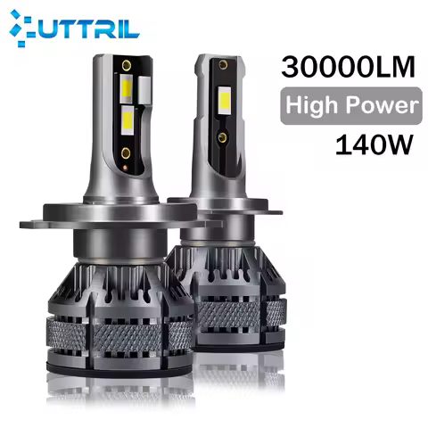 H7 H4 Led Headlight 6000K H1 H8 H11 Led Bulb Fog Light 9005 HB3 9006 HB4 Auto Lamp 30000LM 140W 12V 