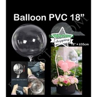 18 INCH BOBO PVC BALLOONS 18 INCH BOBO BALLOON/S 18 INCH CLEAR BOBO BALLOON/S 18 INCH TRANSPARENT PV