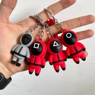 Squid Game Keychain Toy Mainan Squid Game 鱿鱼游戏吊坠