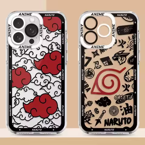 Japan Anime N-Marutos Case for iPhone 7 8 16e 12 Mini 16 15 14 Plus 13 12 11 Pro MAX XR 17 Air Soft 