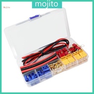 Mojito 62Pcs  Quality T Shape XT60 EC3 Power Connectors for Car