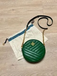 Tory Burch kira chevron circle crossbody bag