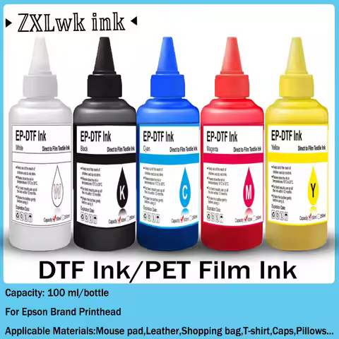 100ML DTF Ink White For Epson I3200 P800 L1800 1390 L800 L805 1430 3880 R2400 P400 XP-15000,For All 