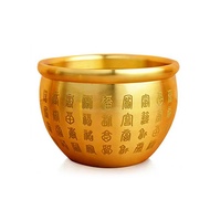 Mangkok Fengshui Cina Fu Mangkuk Feng Shui Kuningan mangkok fengshui kekayaan Tradisional Cina Bowl