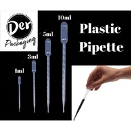 Disposable Pipette scaled 1ml, 3ml, 5ml, 10ml, Plastic Pipette