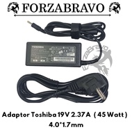 Toshiba L50D C40 C50 C55 C70 NB10T-A Laptop Adapter Charger (19V-2.37A 4.0*1.7mm)