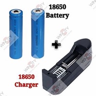 WSS 18650 3.7V 5800mah/2000mah GTL Rechargeable Li-ion Battery With 18650 Universal Charger
