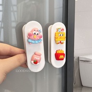 Drawer Handle Cute Cartoon Perforation-Free Door Handle Handle Cabinet Door Sliding Glass Wardrobe S