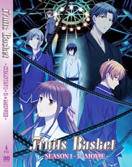 Fruits Basket Season 1-3 + Movie Japanese Anime DVD Subtitle English Chinese