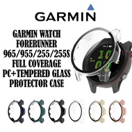 GARMIN Watch Forerunner 965 / 255S / 255 / 955 Tempered Glass Case Garmin 965 955 255 255 S Protecto