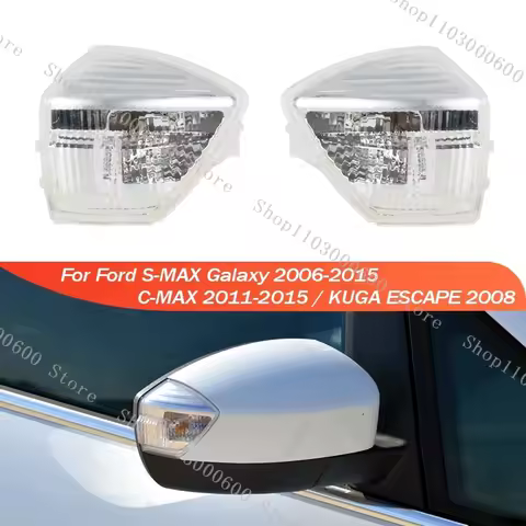 For Ford S-MAX SMAX Galaxy 2006-2015 C-MAX 2011-2015 KUGA ESCAPE 2008 Exterior Rearview Side Mirror 