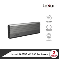 Lexar LPAE350 M.2 SSD Enclosure (กล่องสำหรับแปลงเอสเอสดี) USB 3.2 Gen 2 (LPAE350-RNGNG)