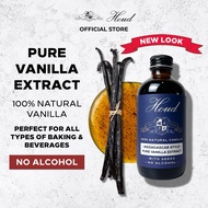 100% PURE Madagascar Style Vanilla Extract (240ml) [No Alcohol | No Artificial | No Colouring | No S