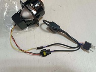 ไฟหน้า LED Laser Lens 55W 65W 75W ปรับปรุงรถ ไฟตกแต่ง ดวงตาของนางฟ้าและสัตว์ปีศาจ ไฟสว่าง APP ทำมือ