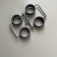 tamiya loose pack original silver super hard tyre (95412)