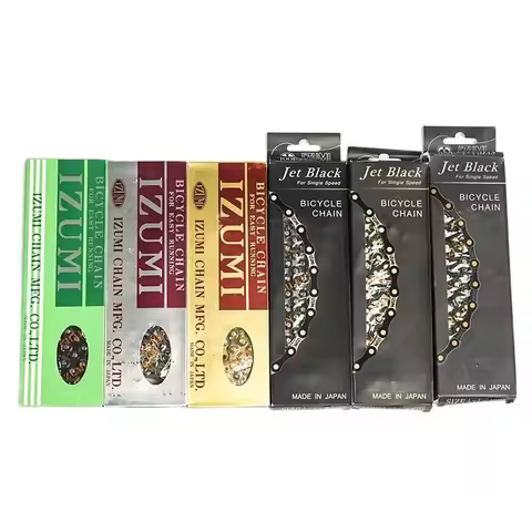 Japan IZUMI Bicycle Chain 1/2*1/8*100Links Track Single Speed Bicycle Chain Fixed Gear Road Bike Acc