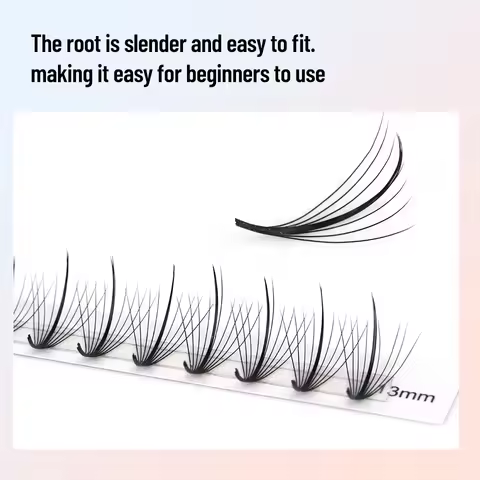 Premade Wispy Fan Lashes 3D 5D 7D 9D 11D 13D 15D Fans Spike Eyelash Extension Individual Sandwich Fa