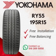 19515 195-15 195R15 19515 YOKOHAMA BLUEARTH RY55 VAN Tyre Tire  (FREE INSTALLATION)