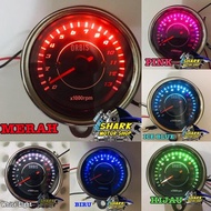 Diskon Rpm Jarum Analog / Tachometer Motor Jarum Chrome