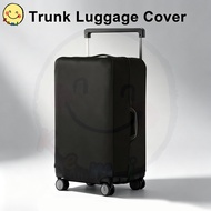 Elastic Spandex Luggage Cover for Wide Handle Square Trunk Suitcase, Anti-Scratch Washable Protectiv