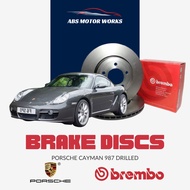 BREMBO Front Discs (2pcs) - Porsche Cayman 987 Drilled