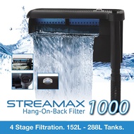 [Resun] STREAMAX SMX 1000 Hang-On-Back Aquarium Fish Tank Filter. 1000L/H
