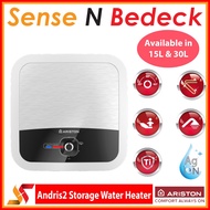 Ariston Andris 2 RS (AN2 RS 15L/30L) Andris2 Storage Heater | Ready Stock Available