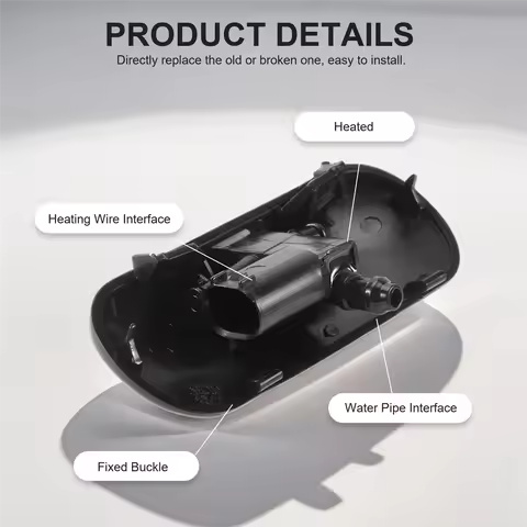 N31R_L & R Windshield Windscreen Washer Nozzle Spray Jet 4G0955987A / 4G0955988A for -Audi A6 C7 All