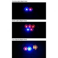 6-pin Brake Light Comprehensive Rear Illumination IPX4 Waterproof Rating