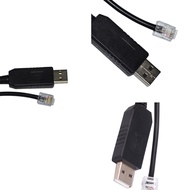 USB To Rj11 Rj12 6P4C Adapter Serial Control Cable EQMOD Cable for - Mount Pc Connect for Hand Contr