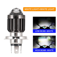 H4 BA20D Motorcycle Headlight LED Bulb H4 BA20D 1PC Led Lamp Motor 6000LM Hi-Lo Beam Lamp Scooter Ac