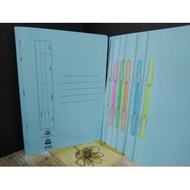 Flat file (350) manila with plastic fastener