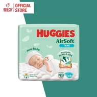 HUGGIES AIR SOFT DIAPERS NB 68S