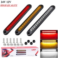 Ultra-thin LED Tail Light 15 LED 24 V 12 V truck trailer Side light Brake Light Red Yellow White for