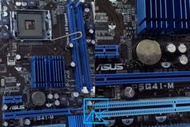 【 大胖電腦 】ASUS 華碩 P5G41-M 主機板/附擋板/DDR2/775/HDMI/保固30天 直購價350元