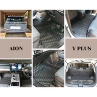 AION Y PLUS Car Mats 6d 7D Interior Leather Slim Fit Full Model