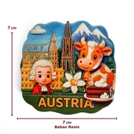 AUSTRIA Refrigerator Magnets, AUSTRIA Souvenirs