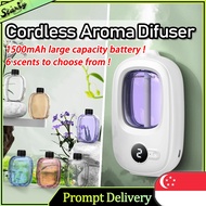 SG ▪ Wall Mount Aroma Diffuser Room air freshener spray Rechargeable aroma diffuser Bathroom perfume