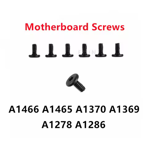 Motherboard Mainboard Logic Board Fan Screw Screws Set Replacement For Macbook Air 11" A1370 A1465 1