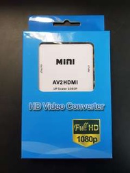 三色線 轉 HDMI AV to HDMI RCA to HDMI CVBS to HDMI AV轉HDMI 轉換器