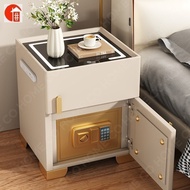 Safe Box Intelligent Bedhead New Bedroom Minimalist Modern Solid Wood Home Decor Safe Box For Home A